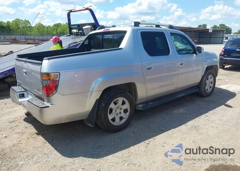 2006 Honda Ridgeline Rtl from USA, damaged, VIN 2HJYK16596H570987